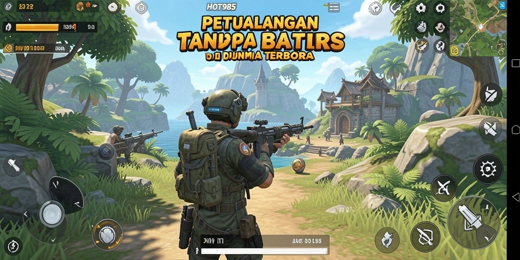 Petualangan seru di dunia terbuka yang luas.