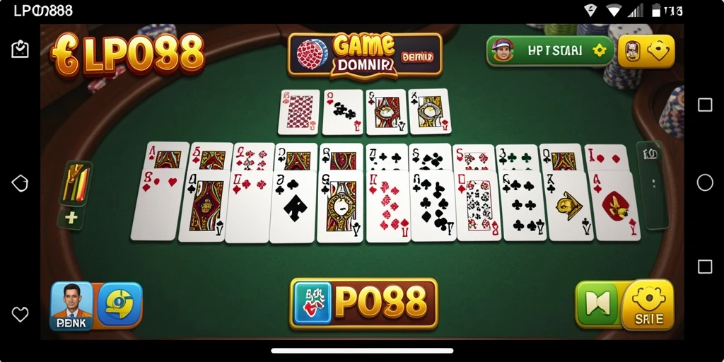 Gameplay seru dan menegangkan saat bermain Domino di LPO88.