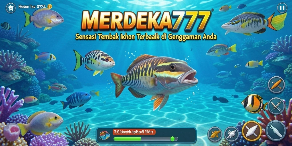 Tampilan menarik dari gameplay Tembak Ikan yang seru.