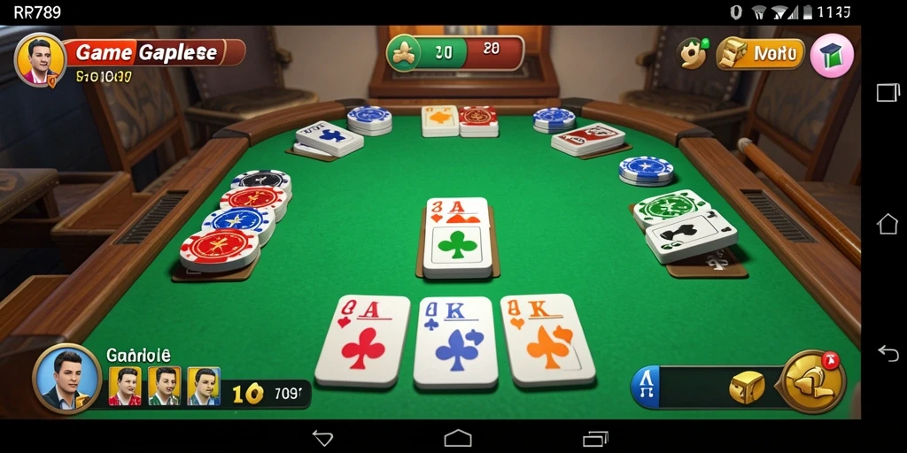 Tampilan gameplay Gaple yang seru dan interaktif.