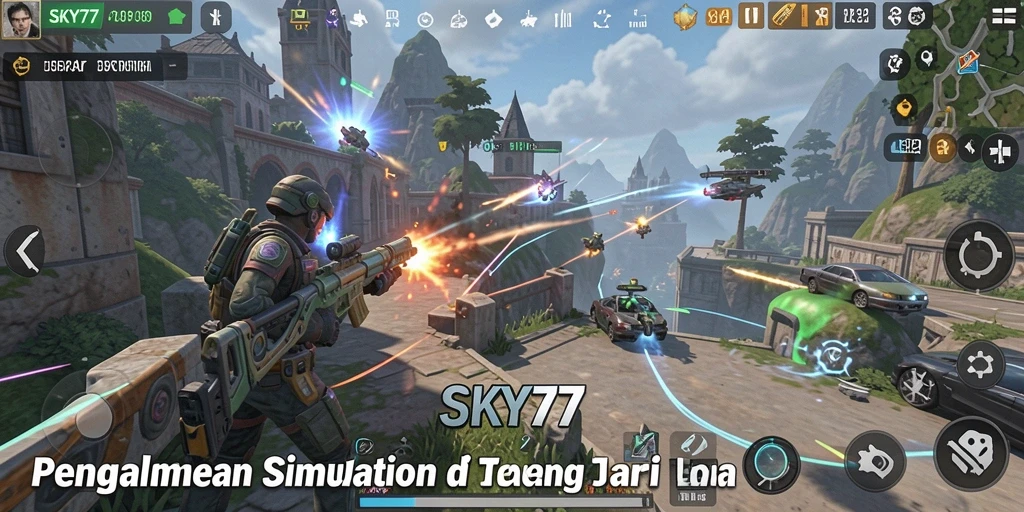 Tampilan menarik dari gameplay <strong>SKY77</strong> yang menggambarkan pengalaman Simulation.